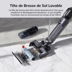Aspirateur laveur autonettoyant