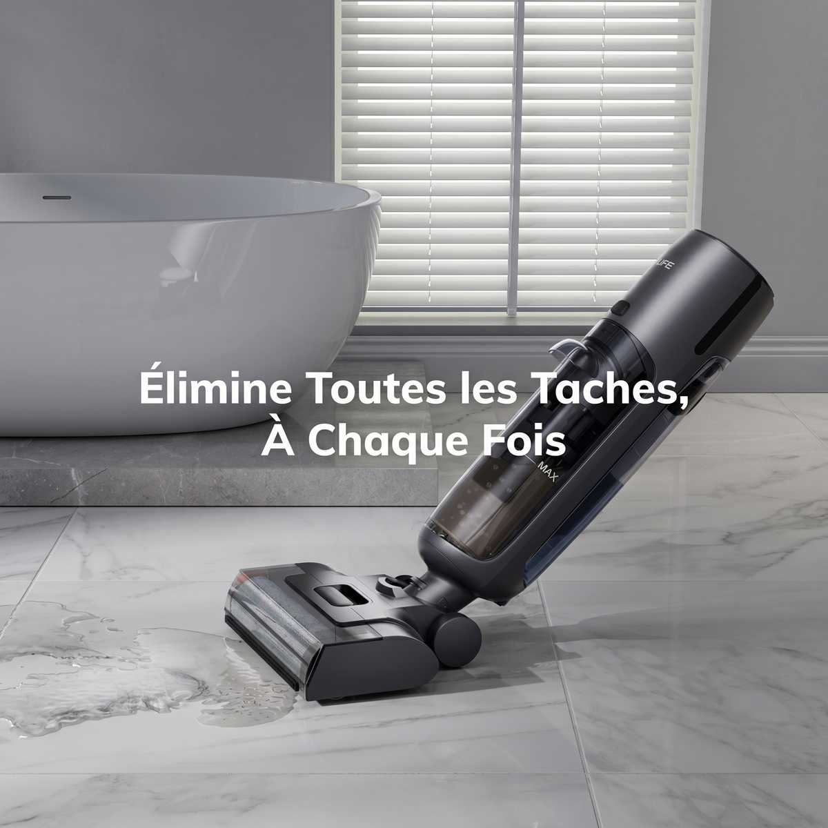Aspirateur laveur autonettoyant