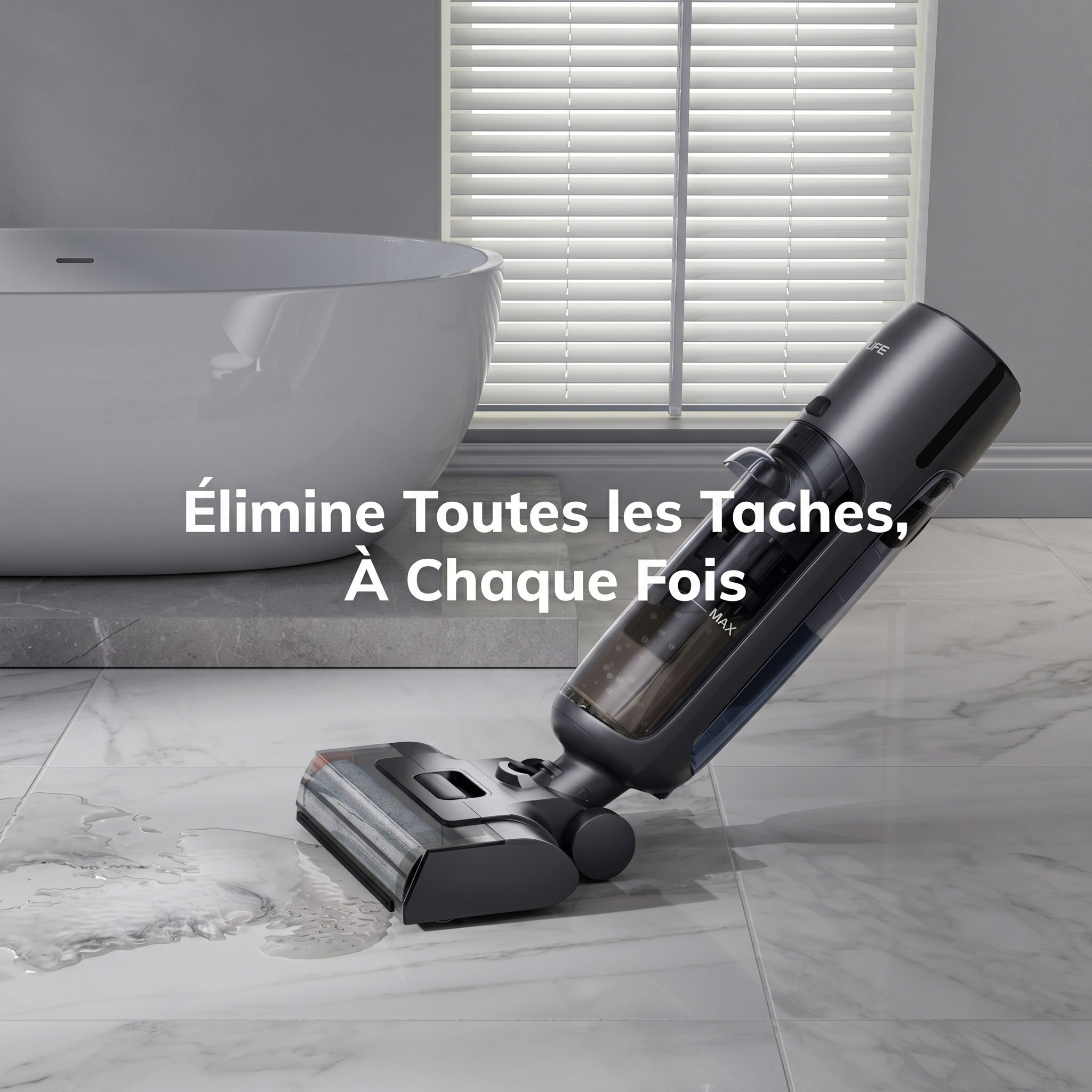 Aspirateur laveur autonettoyant