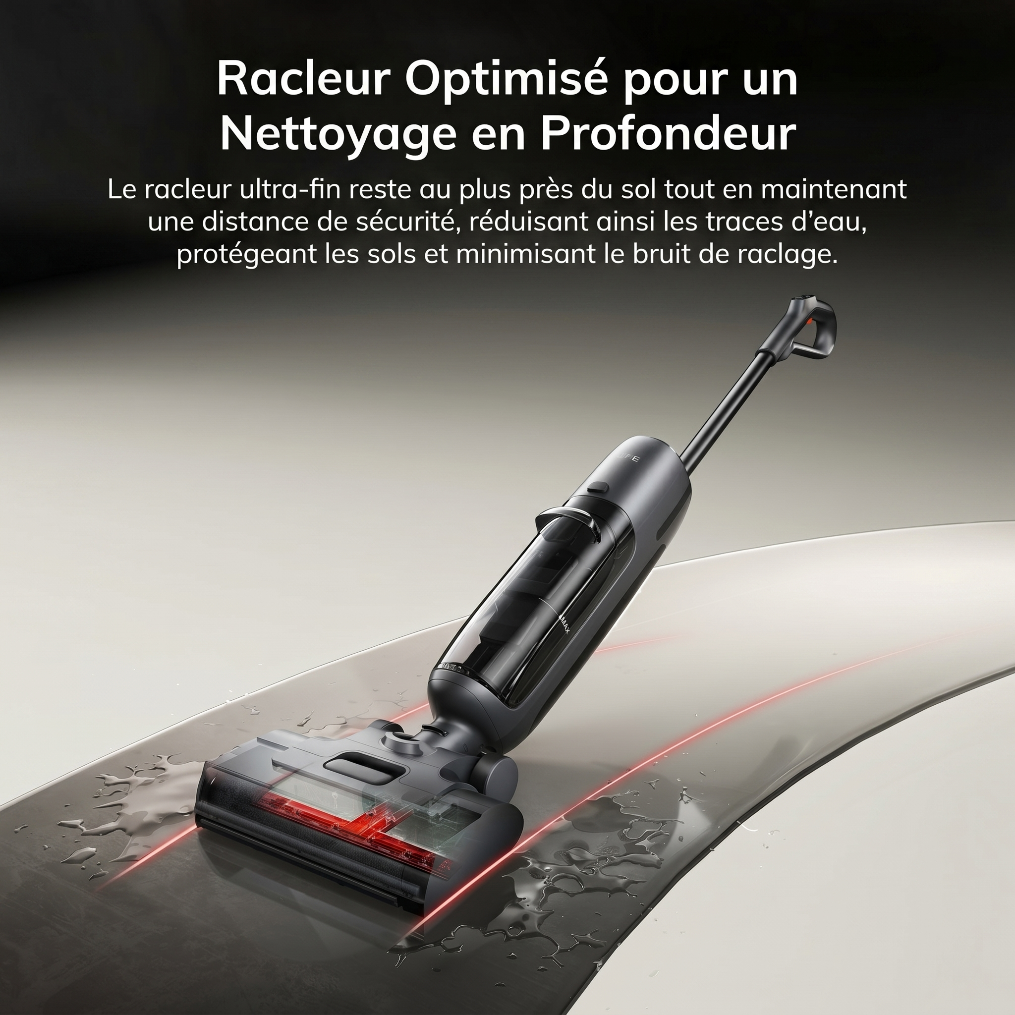 Aspirateur laveur autonettoyant