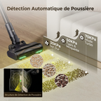 Aspirateur laveur sans fil autonettoyant et flexible Aspiroclean
