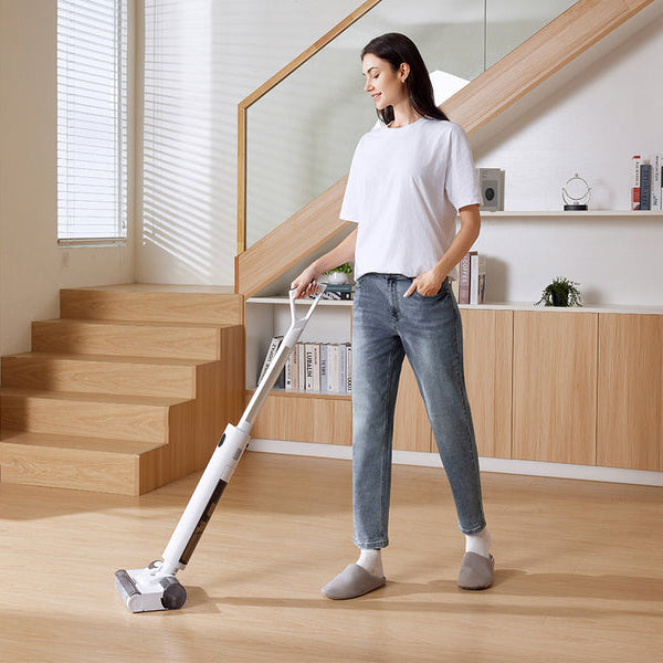 Aspirateur laveur sans fil intelligent
