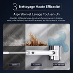 Aspirateur laveur sans fil intelligent