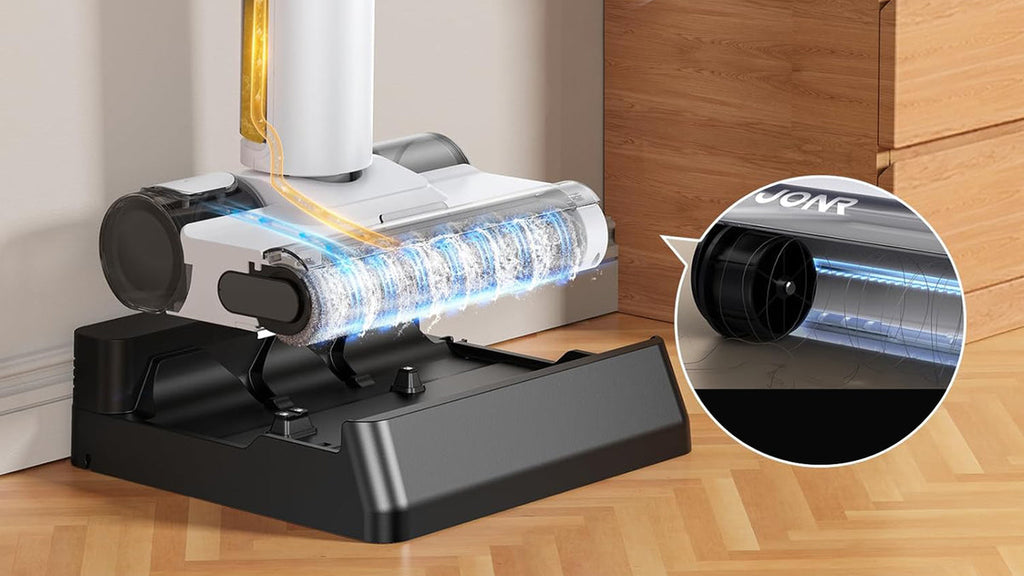 Aspirateur laveur sans fil intelligent