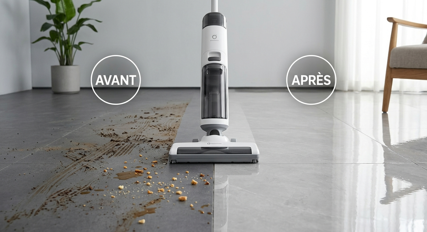 Aspiroclean aspirateur illustration