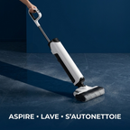 Aspirateur laveur 3-en-1 autonettoyant VORTEX Aspiroclean