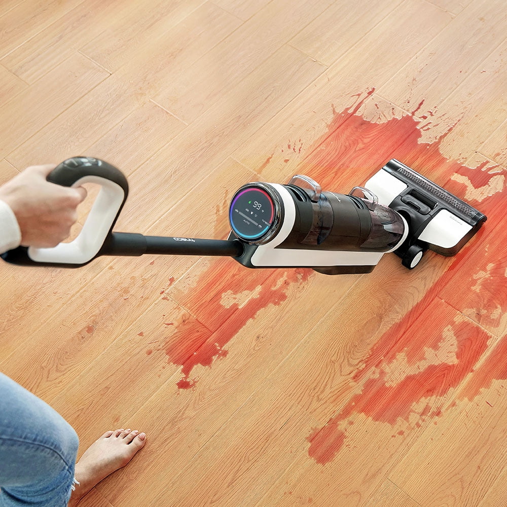 Aspirateur laveur sans fil autonettoyant IRON Aspiroclean